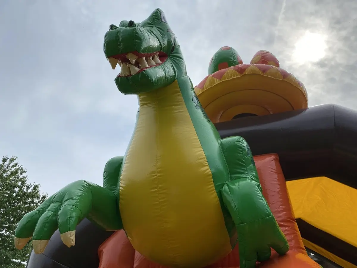 Dino Huepfburg Nah